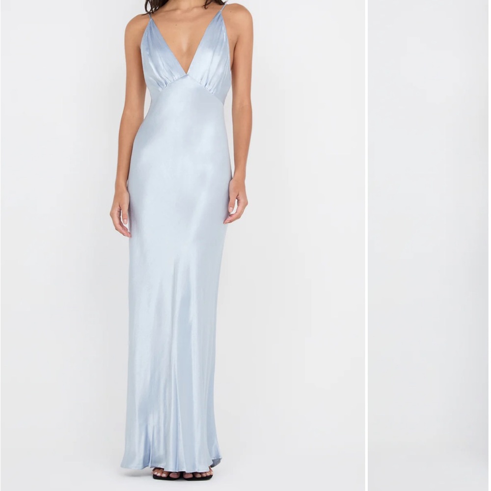 Bec & Bridge Light Blue Maxi Dress